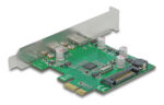 DELOCK κάρτα επέκτασης PCIe x1 σε 2x USB-C 90493, 5Gbps - 4043619904938 - Image 2