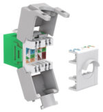 GOOBAY Keystone module RJ45 CAT 6A 90687, UTP, πράσινο - 4040849906879 - Image 2