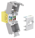 GOOBAY Keystone module RJ45 CAT 6A 90691, UTP, κίτρινο - 4040849906916 - Image 2