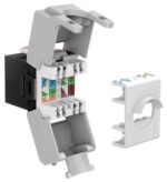 GOOBAY Keystone module RJ45 CAT 6A 90692, UTP, μαύρο - 4040849906923 - Image 2