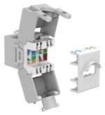 GOOBAY Keystone module RJ45 CAT 6A 90693, UTP, γκρι - 4040849906930 - Image 2