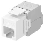 GOOBAY Keystone module RJ45 CAT 6A 90867, UTP, λευκό - 4040849908675