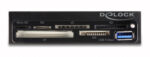 DELOCK USB 19-pin card reader 91759, CF/SD/micro SD/xD/MS/M2/USB, 5Gbps - 4043619917594 - Image 2