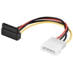 GOOBAY καλώδιο τροφοδοσίας 4 pin σε SATA 93030, 0.13m - 4040849930300