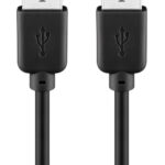 GOOBAY καλώδιο USB 2.0 93593, 480 Mbps, 1.8m, μαύρο - 4040849935930