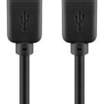 GOOBAY καλώδιο USB 2.0 Type A 93594, copper, 3m, μαύρο - 4040849935947