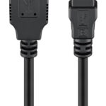 GOOBAY καλώδιο USB 2.0 σε USB Mini 93623, copper, 1.5m, μαύρο - 4040849936234