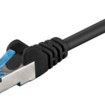 GOOBAY καλώδιο δικτύου 93820, CAT 6A S/FTP, 500MHz, Copper, 5m, μαύρο - 4040849938207