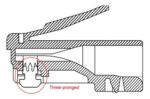 GOOBAY βύσμα RJ45 93829, CAT 6 STP, μεταλλικό, 10τμχ - 4051366938298 - Image 2