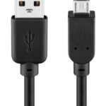 GOOBAY καλώδιο USB 2.0 σε Micro USB 93920, 3m, μαύρο - 4040849939204