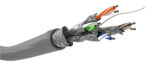 GOOBAY καλώδιο δικτύου 93954, CAT 6 S/FTP (PiMF), CCA, 100m, γκρι - 4040849939549