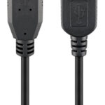 GOOBAY καλώδιο USB 3.0 σε USB (F) 93999, copper, 3m, μαύρο - 4040849939990