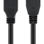 GOOBAY καλώδιο USB 3.0 σε USB 3.0 micro Τype B 95026, 1.8m, μαύρο - 4040849950261