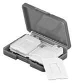 GOOBAY θήκη για κάρτες SD & micro SD 95349, 4 θέσεις, διάφανη-γκρι - 4040849953491