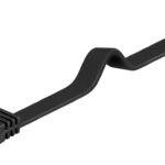 GOOBAY καλώδιο δικτύου 95381, CAT 6 U/UTP, flat, copper, 10m, μαύρο - 4040849953811