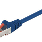 GOOBAY καλώδιο δικτύου 95565, CAT 6 S/FTP, CCA, 250MHz, 1.5m, μπλε - 4040849955655