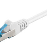 GOOBAY καλώδιο δικτύου 95609, CAT 6A S/FTP, 500 MHz, Copper, 1.5m, λευκό - 4040849956096