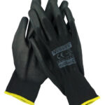 MOJE AUTO γάντια εργασίας 96-026, one size, μαύρο - 5905694023432