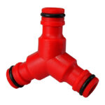 PROLINE διακλαδωτής 3 ταχυσυνδέσμων 99217, 1/2", κόκκινος - 5903755992178