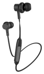 CELEBRAT earphones A20 με μαγνήτη, Bluetooth, 10mm, 70mAh, μαύρα - 6925146923157