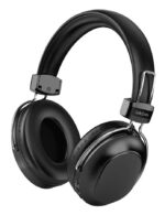 CELEBRAT headphones A36, ασύρματα & ενσύρματα, micro SD, 40mm, 250mAh, μαύρα - 6925146988958