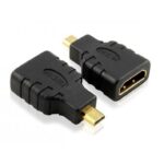 POWERTECH αντάπτορας micro HDMI σε HDMI ADA-H002, μαύρος - 5210131009673