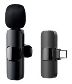 APEXEL ασύρματο μικρόφωνο APL-MIC003, USB-C, 2.4GHz, μαύρο - 5210131125687