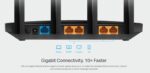 TP-LINK Router Archer C6, Wi-Fi 1200Mbps AC1200, MU-MIMO, Ver. 4.0 - 6935364088903 - Image 2