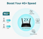 TP-LINK Wireless Dual Band Router Archer MR600, 4G+ Cat6 AC1200, Ver.3.0 - 6935364088088 - Image 2