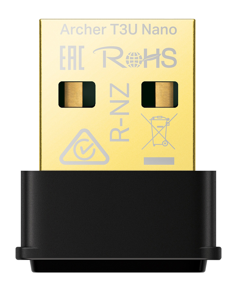 ARCHER-T3UNANO TP-LINK ασύρματος USB αντάπτορας δικτύου Archer T3U Nano, 1300Mbps, V.1 - 6935364072667 - Image 1