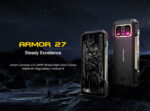 ULEFONE smartphone Armor 27, 6.78", 12/256GB, 10600mAh, IP68/IP69K, μαύρο - 6975326663892 - Image 2