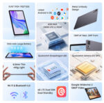 CHUWI tablet AuPad, 10.95", 8/128GB, 4G, Android 14, 7000mAh, γκρι - 6935768763819 - Image 2