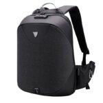 ARCTIC HUNTER τσάντα πλάτης B00208 με θήκη laptop 15.6", λουκέτο TSA, 24L, μαύρη - 6970672351837