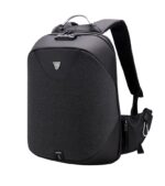 ARCTIC HUNTER τσάντα πλάτης B00208 με θήκη laptop 15.6", λουκέτο TSA, 24L, μαύρη - 6970672351837