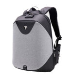 ARCTIC HUNTER τσάντα πλάτης B00208 με θήκη laptop 15.6", λουκέτο TSA, 24L, γκρι - 5210131000144