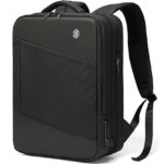 ARCTIC HUNTER τσάντα πλάτης B00345 με θήκη laptop 15.6", USB, 19-32L, μαύρη - 6970672352971