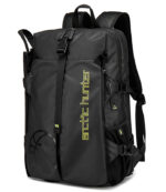 ARCTIC HUNTER τσάντα πλάτης B00391 με θήκη μπάλας & laptop, 26L, μαύρη - 6970672350328