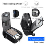 ARCTIC HUNTER τσάντα πλάτης B00403 με θήκη laptop 15.6", USB, 19L, μαύρη - 6970672350380 - Image 2