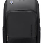 ARCTIC HUNTER τσάντα πλάτης B00403 με θήκη laptop 15.6", USB, 19L, μαύρη - 6970672350380