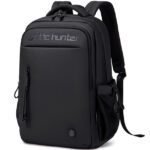 ARCTIC HUNTER τσάντα πλάτης B00534 με θήκη laptop 15.6", 21L, μαύρη - 6970672353886