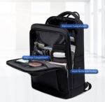 ARCTIC HUNTER τσάντα πλάτης B00550 με θήκη laptop 15.6", 23.5L, μαύρη - 6970672353992 - Image 2