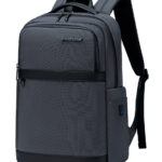ARCTIC HUNTER τσάντα πλάτης B00670 με θήκη laptop 15.6", 15L, γκρι - 6970672357754