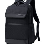 ARCTIC HUNTER τσάντα πλάτης B00671 με θήκη laptop 15.6", 16L, μαύρη - 6970672357778
