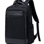 ARCTIC HUNTER τσάντα πλάτης B00672 με θήκη laptop 15.6", 15L, μαύρη - 6970672357921