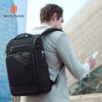 ARCTIC HUNTER τσάντα πλάτης B00675 με θήκη laptop 15.6", USB, 15L, μαύρη - 6970672357976 - Image 2