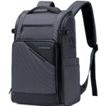 ARCTIC HUNTER τσάντα πλάτης B00675 με θήκη laptop 15.6", USB, 15L, γκρι - 6970672357969