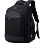 ARCTIC HUNTER τσάντα πλάτης B00683 με θήκη laptop 15.6", USB, 20.5L, μαύρη - 6970672357686