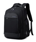 ARCTIC HUNTER τσάντα πλάτης B00683 με θήκη laptop 15.6", USB, 20.5L, μαύρη - 6970672357686