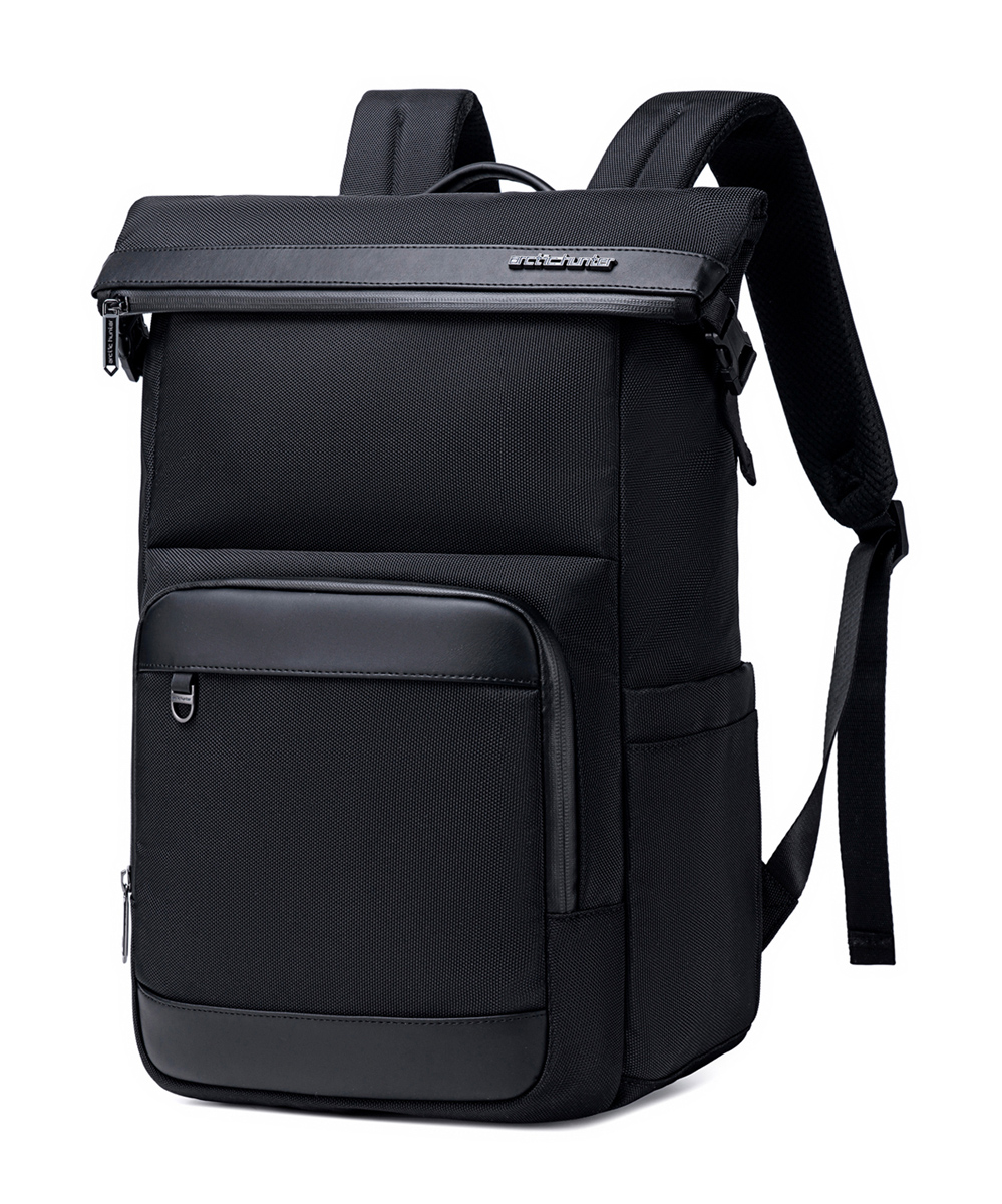 B00684-BK ARCTIC HUNTER τσάντα πλάτης B00684 με θήκη laptop 15.6", 18.5L, μαύρη - 6970672357730 - Image 1
