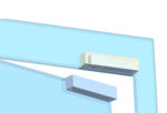 YLI ELECTRONIC βάση ηλεκτρικής κλειδαριάς BBK-700 για γυάλινη πόρτα - 5210131074657 - Image 2